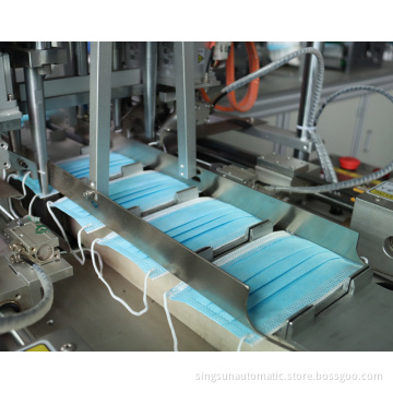 Fully Automated Anti-dust Mask Earloop Welding Machine